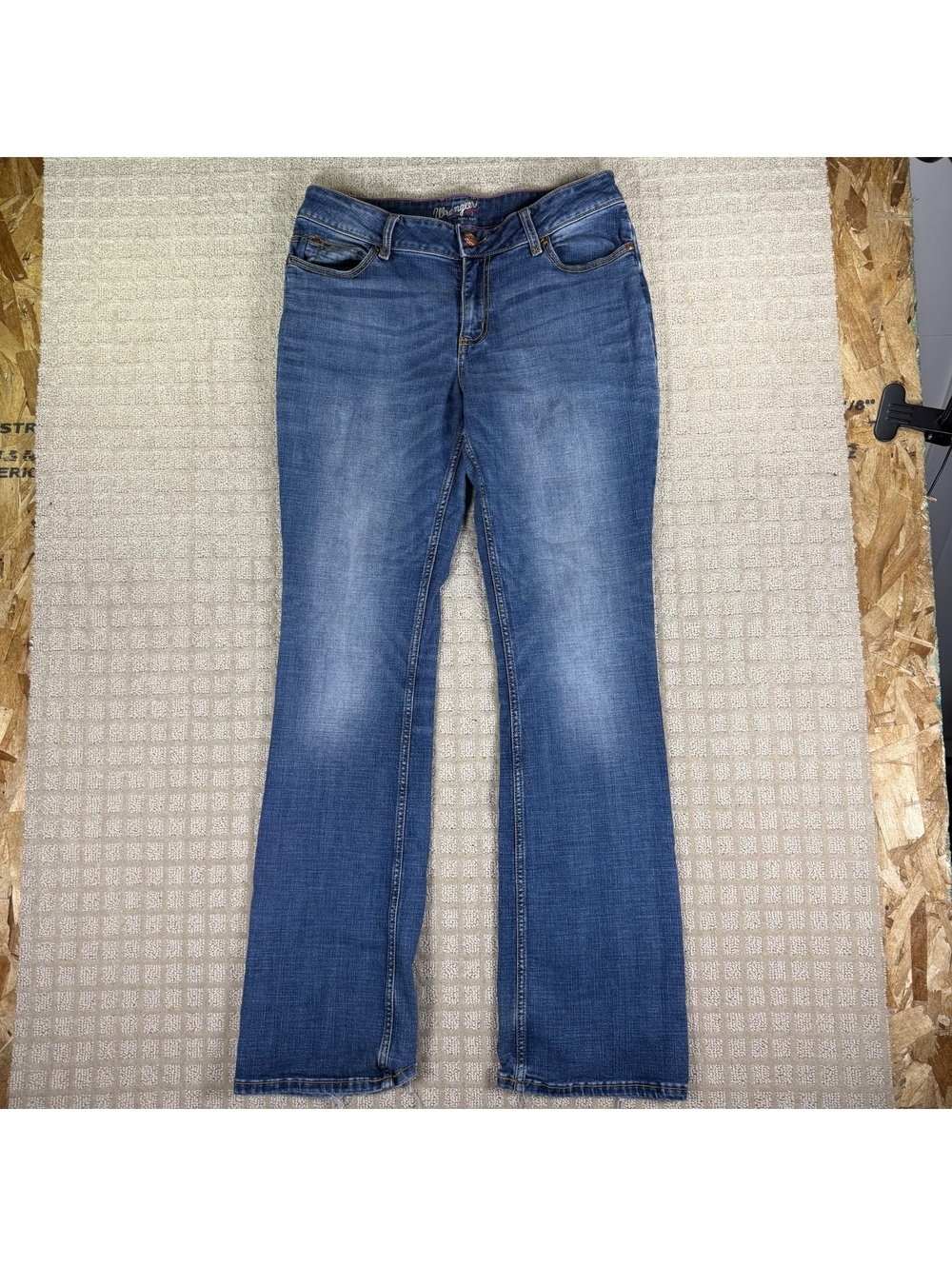 Wrangler Boot Cut Blue Jeans Women’s 11/36
